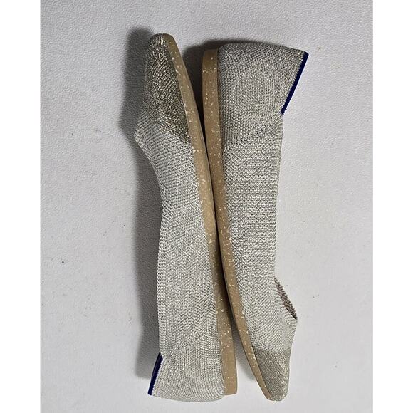 Rothy’s Women’s Flats Diamond Metallic Style 002-299 - Sz 7.5 NEW - Picture 7 of 11